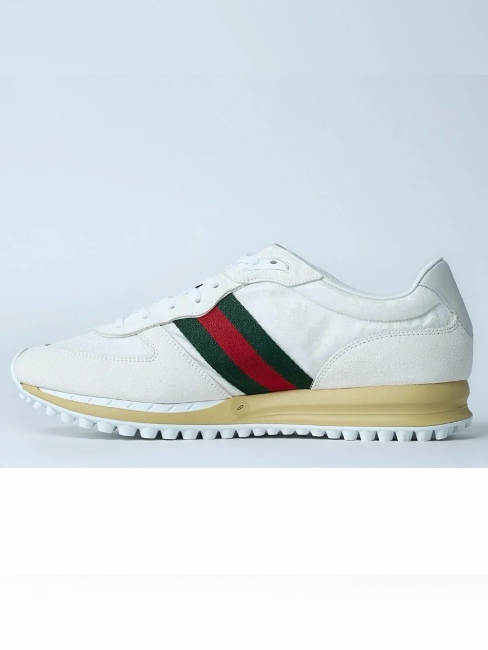 GUCCI Re-Motion web stripe low top sneakers